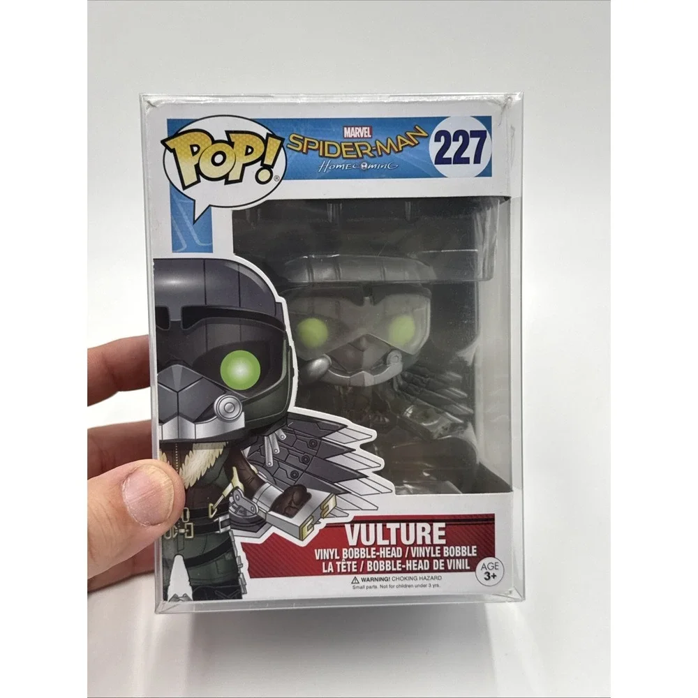 Funko Pop!‎ Spider-man Homecoming - Vulture #227 w/ New Case protector